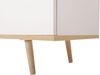 Nachttisch Lundby weiß und Eiche massiv 40 x 52 cm Bild 4