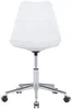 Vente-unique - XAFY Office chair Plastik Weiß - B 57 cm x H 92 cm80 cm x L 49 cm Bild 2