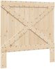 vidaXL Massivholzbett mit Kopfteil Grau 100x200 cm Kiefer 3281581 Bild 5