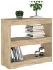 vidaXL Bücherregal/Raumteiler Sonoma-Eiche 80x30x72 cm 811694 Bild 5