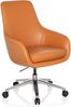 hjh OFFICE Profi Chefsessel BARENO Leder orange Bild 2