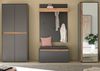 Garderobe Set 5-tlg. Center in grau matt und Eiche Wotan 265 x 200 cm Bild 2