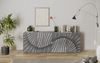 INOSIGN Sideboard Snake Breite 241 cm, moderne Kommode mit 4 Türen, Anrichte mit viel Stauraum, Front mit besonderem Siebdruck Bild 2