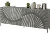 INOSIGN Sideboard Snake Breite 241 cm, moderne Kommode mit 4 Türen, Anrichte mit viel Stauraum, Front mit besonderem Siebdruck Bild 3