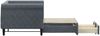 vidaXL Tagesbett Ausziehbar mit Schubladen Dunkelgrau 80x200 cm Samt 3197813 Bild 4