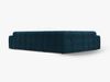 Micadoni Ecksofa Kendal 6-Sitzer Links Samt Magic Velvet Marineblau Bild 3