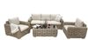 Trinidad Gartenlounge Set, Polyrattan, beige, für 5 Personen Bild 2