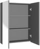 vidaXL Bad-Spiegelschrank 60x15x75 cm MDF Anthrazit 331529 Bild 2