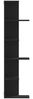 vidaXL Wand-Eckregal Schwarz 36,5x36,5x140 cm Holzwerkstoff 852628 Bild 5