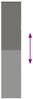 vidaXL Verdunkelungsrollo Grau 60x210 cm Stoffbreite 55,7 cm Polyester 4011172 Bild 5