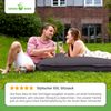Green Bean® Sitzsack, waschbar, Polyester-PVC-Stoff, Anthrazit, 140x180 cm, 380 Liter Bild 4