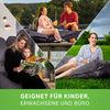 Green Bean® Sitzsack, waschbar, Polyester-PVC-Stoff, Anthrazit, 140x180 cm, 380 Liter Bild 3