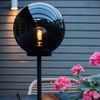 Outdoor-Tischlampe ,Orby', E27, Netzbetrieb, rauchgrau, 66cm, Ø 30cm Bild 2