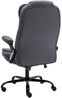 vidaXL Bürostuhl Dunkelgrau Samt 20569 Bild 4