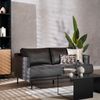 Bronx71 Ledersofa Denver 2,5-Sitzer anthrazit Bild 4