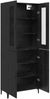 vidaXL Highboard 2 pcs Schwarz Eichen-Optik Holzwerkstoff 3394589 Bild 5
