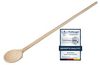 Neustanlo | extra großer Holz-Kochlöffel | Maischelöffel | 60 cm lang | Robuster und hygienischer Küchenhelfer aus Buchenholz | Umrühren in Töpfen leicht gemacht Bild 4