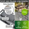 BRAST Gartenlounge-Set Aluminium Adria, viele Varianten & Module, (Loungemöbel Essgruppe Gartenmöbel, bis zu 5 Personen, Sofa Sessel Tisch), Loungesofa 3-Sitzer Komplettset 2 Bild 4