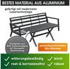 BRAST Gartenlounge-Set Aluminium Adria, viele Varianten & Module, (Loungemöbel Essgruppe Gartenmöbel, bis zu 5 Personen, Sofa Sessel Tisch), Loungesofa 3-Sitzer Komplettset 2 Bild 2