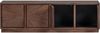 TV-Board Sun aus recyceltem Teakholz, modern luxuriös, braun, 150 cm, raffinierte Türdetails Bild 3