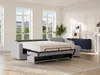 Vente-unique - DARIELO Sofa Stoff Grau - B 223 cm152 cm x H 93 cm x L 295 cm Bild 3