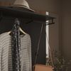 Wandgarderobe Irma Anthrazit/Artisan 106 x 95.8 cm mit Spiegel Vicco Bild 4
