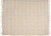 Beliani 'VELLA' Kuscheldecke, Baumwolle cremeweiß, 150x200 cm Bild 4