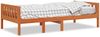 vidaXL Kinderbett ohne Matratze Wachsbraun 90x200 cm Massivholz Kiefer 855029 Bild 2