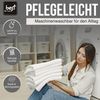 Best for You Spannbettlaken Frottee-Spannbettlaken aus Baumwollmix – Komfort & Passform, Frotte, Gummizug: Rundum Bild 3
