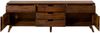 Sideboard Sheesham 200x40x65 walnuss gewachst MALMÖ 2 #130 Bild 2