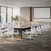 Yaheetech Bürostuhl aus Mesh-Gewebe Höhenverstellbarer Schreibtischstuhl, Ergonomischer Drehstuhl Arbeitsstuhl Computerstuhl mit Wippfunktion Bild 3