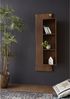 Wandregal Akazie 50x22x147 braun lackiert PURE ACACIA #201 Bild 4