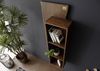 Wandregal Akazie 50x22x147 braun lackiert PURE ACACIA #201 Bild 2