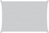 vidaXL Sonnensegel Hellgrau und Weiß 6 x 4 m 100 % Polyester Oxford 42031131 Bild 2