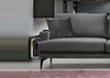 3-Sitzer-Sofa, 'Papira', 88 x 90 x 205, Grau Bild 2