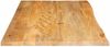 vidaXL Tischplatte mit Baumkante 110x60x2,5 cm Massivholz Mango 370455 Bild 3