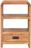 vidaXL Nachttisch 40x30x60 cm Massivholz mit Honigfarbenem Finish 289633 Bild 3