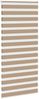 vidaXL Doppelrollo Sandbraun 115x230 cm Stoffbreite 110,9 cm Polyester 4014602 Bild 3
