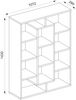 Raumteiler Weiß 107.2 x 143 cm Vicco Bild 3
