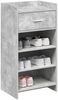 vidaXL Schuhschrank Betongrau 48 x 36 x 92 cm Holzwerkstoff 8011350 Bild 2