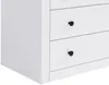 Vente-unique - MARALYN Bookcase Holz, Platte Weiß - B 40 cm x H 180 cm x L 80 cm Bild 5
