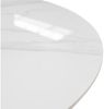 ALLHOUSE24 Esstisch VELORA Ø120 cm – Keramikplatte Hochglanz, Säulenfuß mit Goldring (1 Tisch), Durchmesser: ⌀120 cm Bild 4