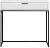 HTI-Living Konsolentisch Cedrik 80 cm mit Schublade Weiß-Schwarz (Set, 1-St, 1 Konsolentisch) Bild 2