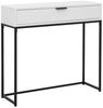 HTI-Living Konsolentisch Cedrik 80 cm mit Schublade Weiß-Schwarz (Set, 1-St, 1 Konsolentisch) Bild 3