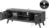 TV-Board Sheesham 134x40x48 natur sandgestrahlt lackiert MALMÖ 2 #219 Bild 4