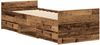 vidaXL Bettgestell ohne Matratze Altholz-Optik 90x200cm Holzwerkstoff 3328803 Bild 4