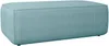 Vente-unique - AMELIA Pouf SamtStoff Blau - B 69 cm x H 42 cm x L 102 cm Bild 2