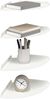 vidaXL Schwebendes Regal mit Regal 4 pcs Weiß 24 x 24 x 2 cm 8004109 Bild 3