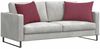 vidaXL Sofakissen 2 pcs Weinrot 70 x 50 cm Stoff 42013742 Bild 3