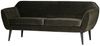 Sofa Rocco Samt, 187cm Grau Bild 3